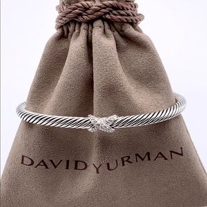 🤍💎David Yurman X Diamond Station Bracelet 💎🤍